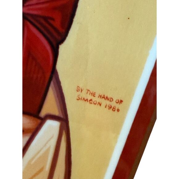 Monastery Icons Saint Anna Wooden Eastern Orthodox Plaque Wall Decor Handpainted - Picture 6 of 6